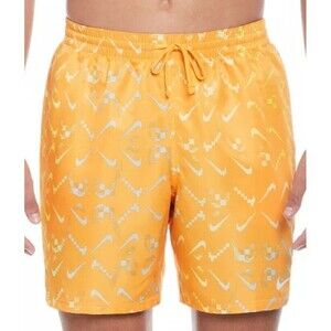 Nike Mens Electric Digi Swoosh Ombre 7” Swim Trunks Size XXL Board Shorts Lined